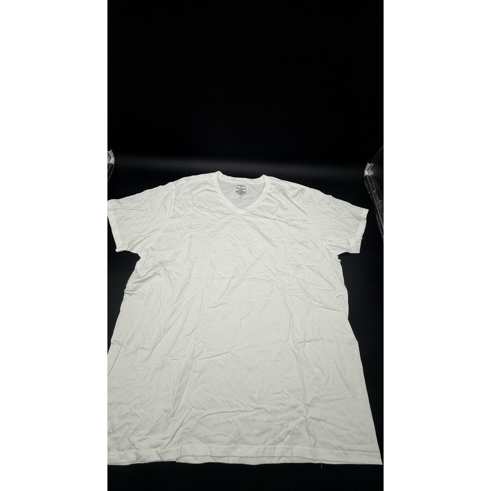 Mens Goodfellow White Short Sleeve Jersey T Shirt 2XL NEW